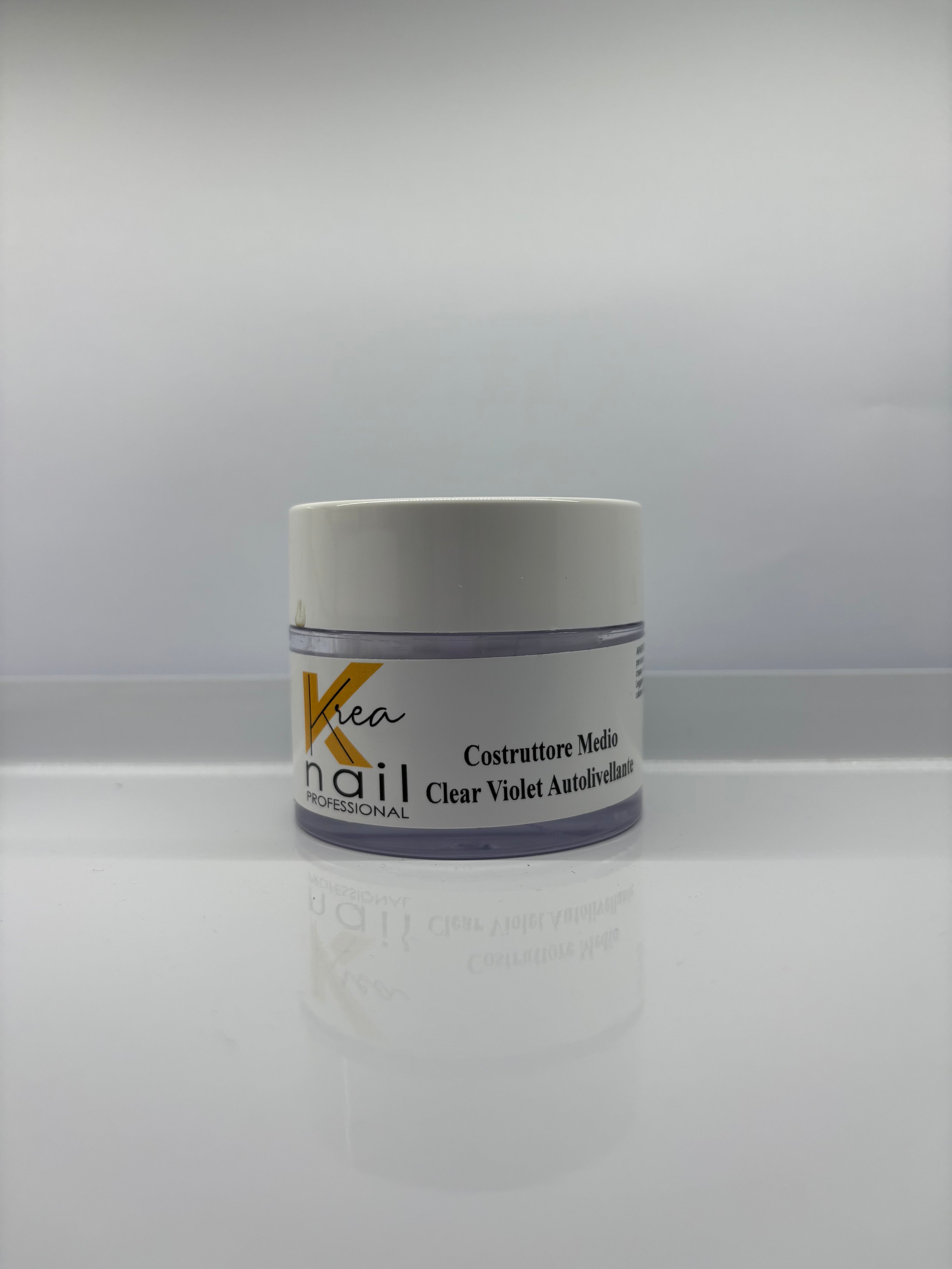 Gel costruttore medio clear violet autolivellante 30g