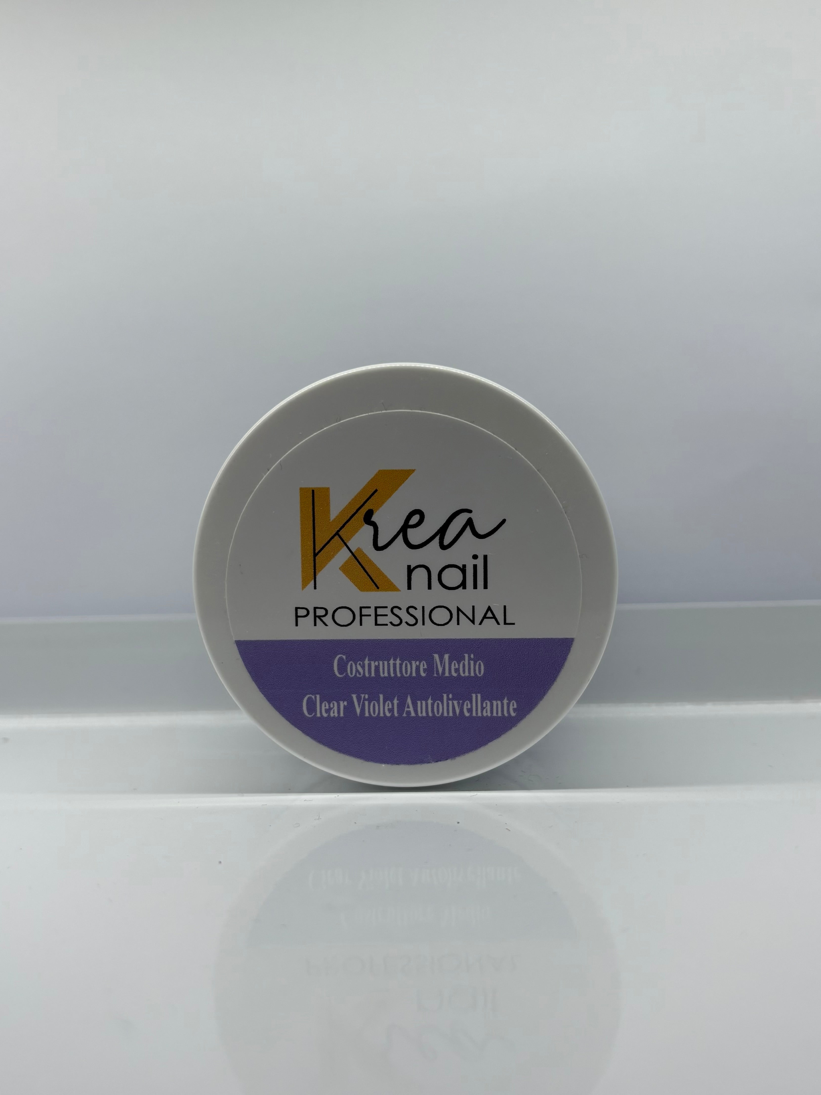 Gel costruttore medio clear violet autolivellante 30g