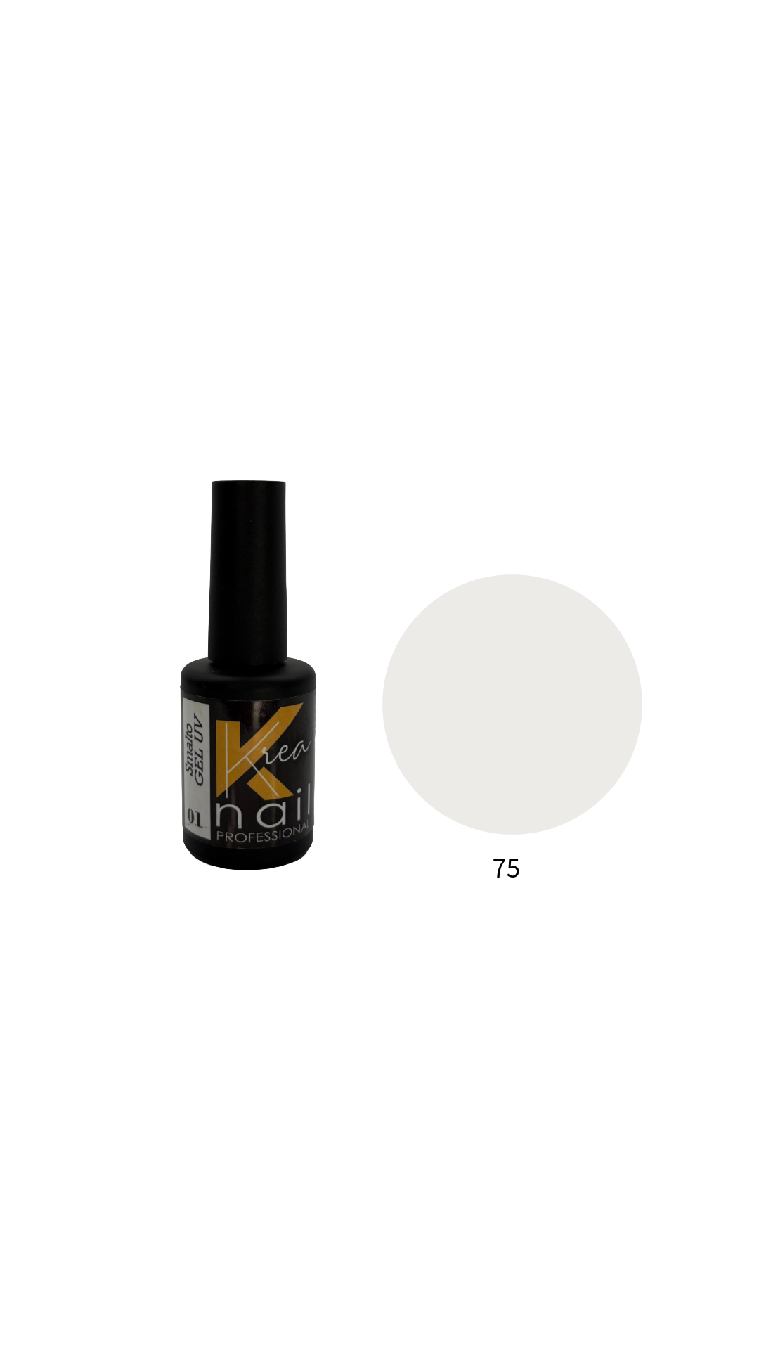 Gel semipermanente 75 (lattiginoso)